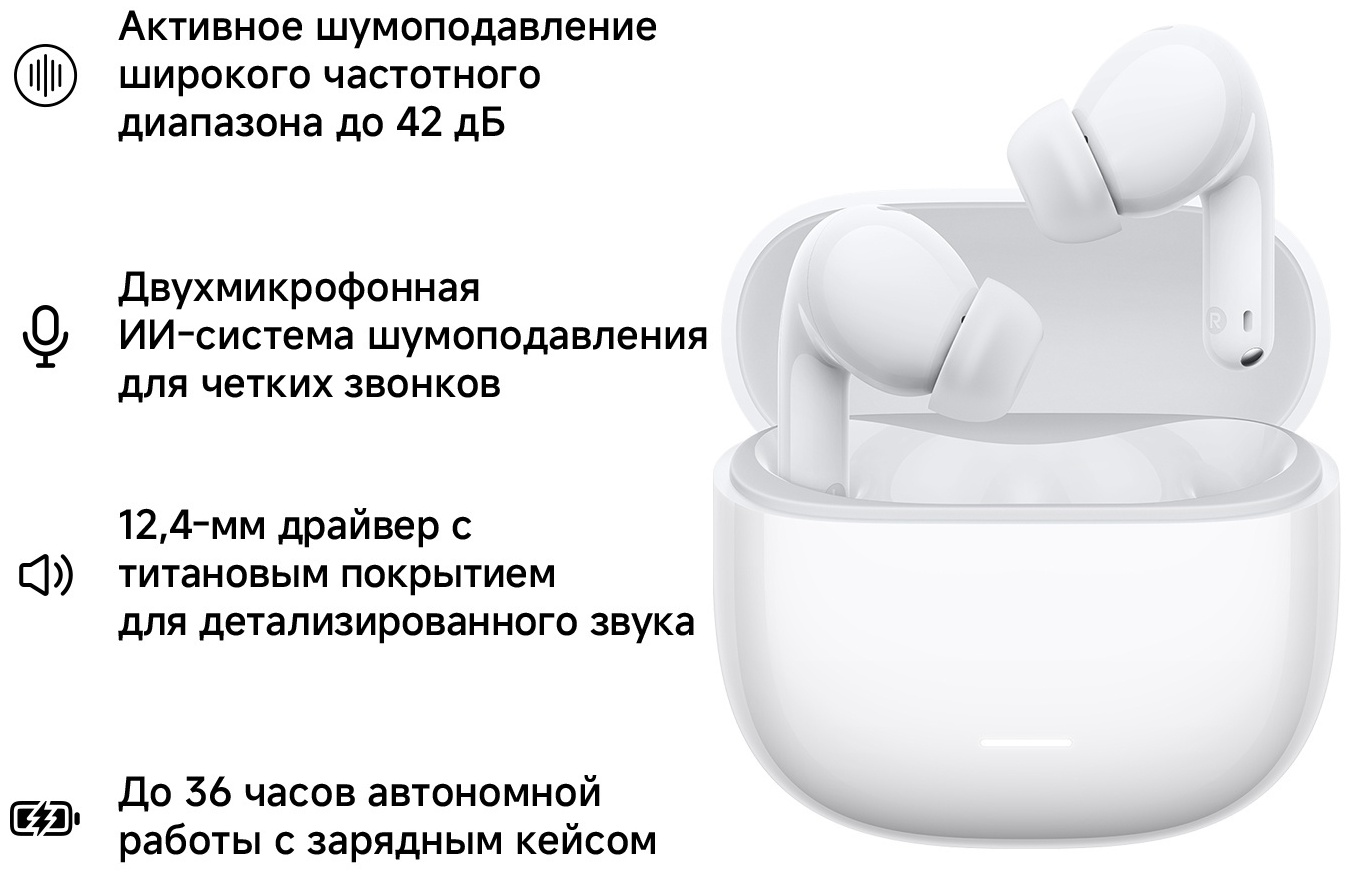 Наушники Xiaomi REDMI Buds 8 Lite M2539E1 белый