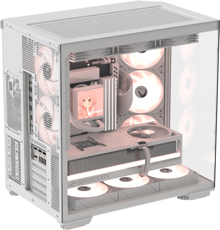 Корпус Formula V Crystal Z7 PA White белый