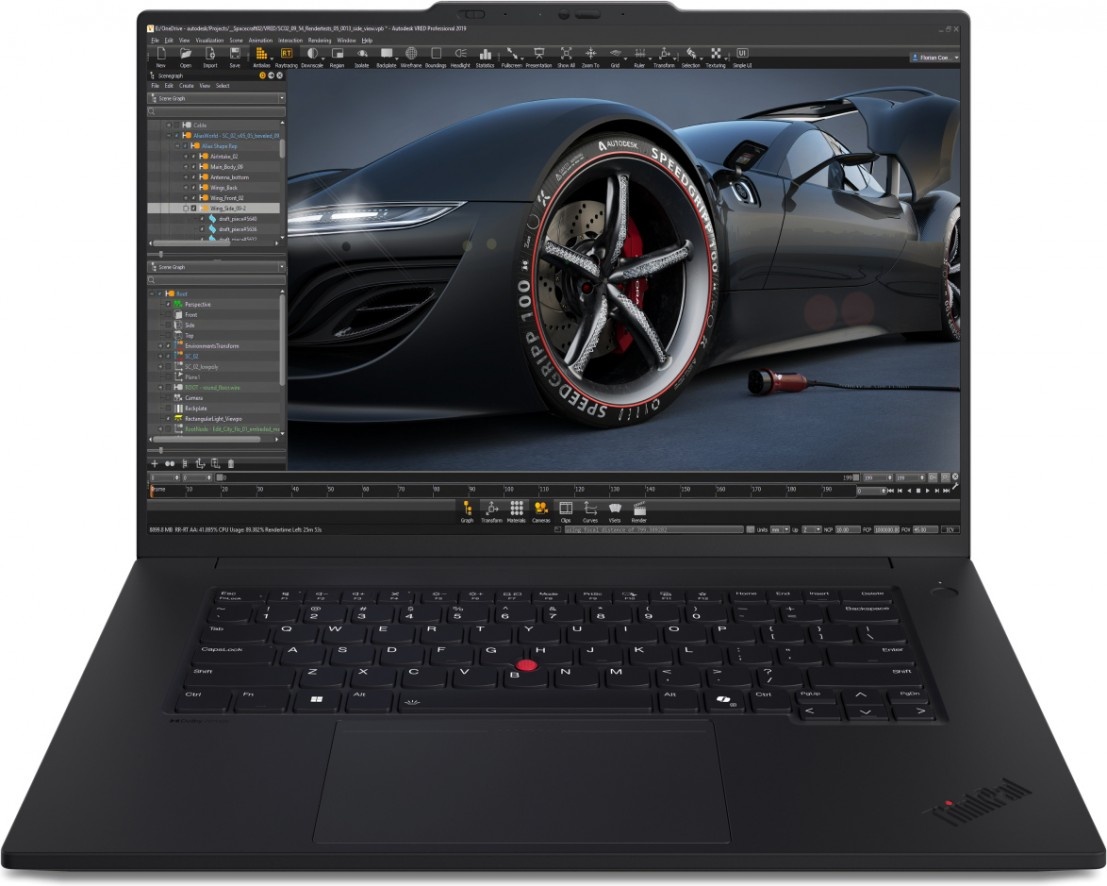 Ноутбук Lenovo ThinkPad P1 G7 16\" / 32 Гб / SSD 1024 Гб / Win 11 Pro / 21KV003SFW