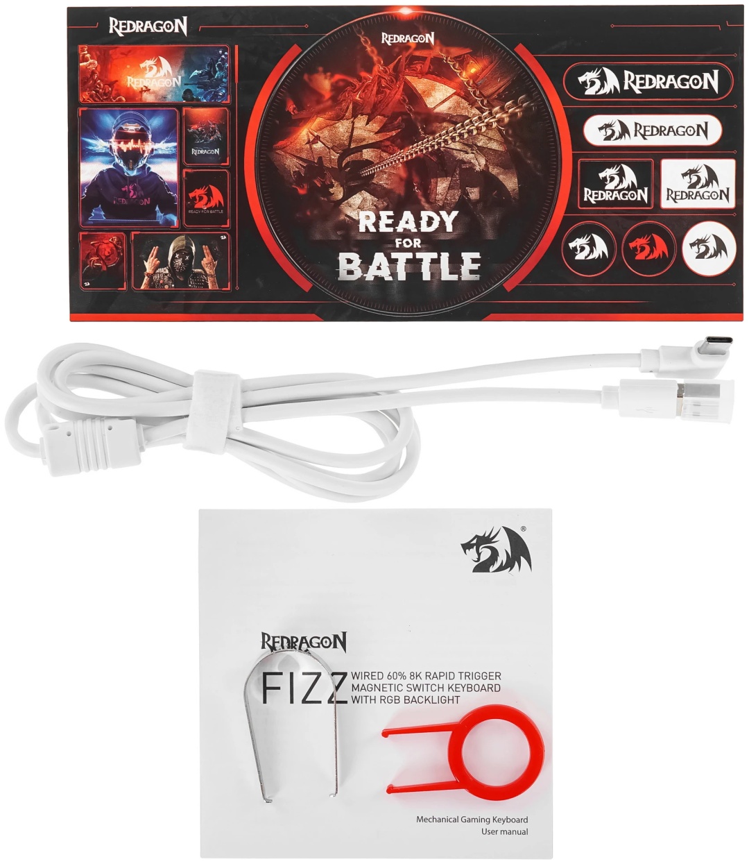 Клавиатура Redragon Fizz RT 72300 черный