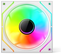 Вентилятор Wintek 1236-W-12 ARGB, 12 см, 3 pin ARGB + 4 pin PWM, White белый