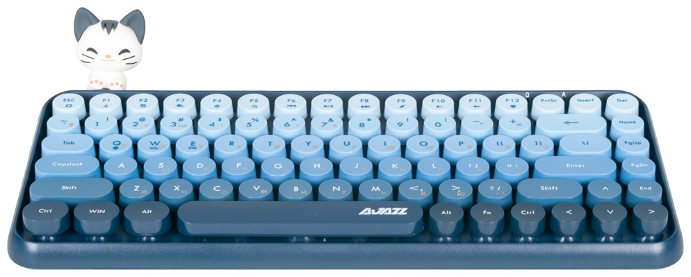 Клавиатура Ajazz 308i Cat синий