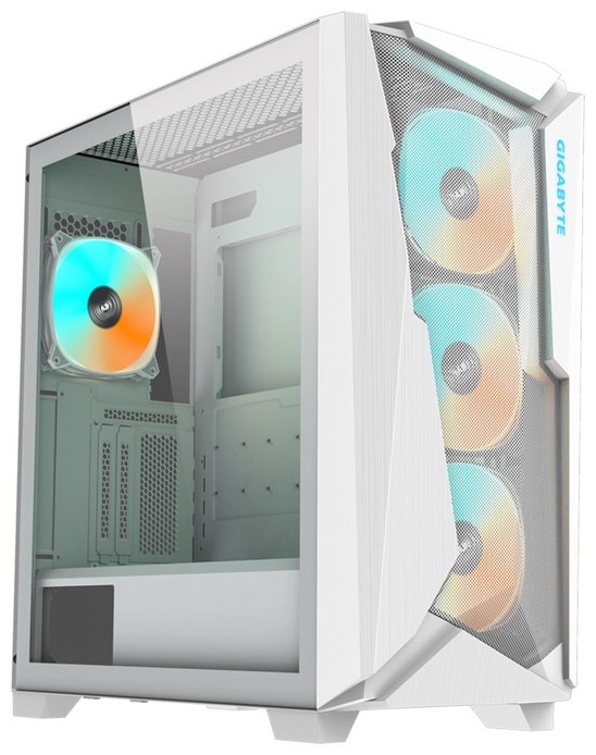 Корпус GIGABYTE C301 Glass GB-C301GW V2 белый