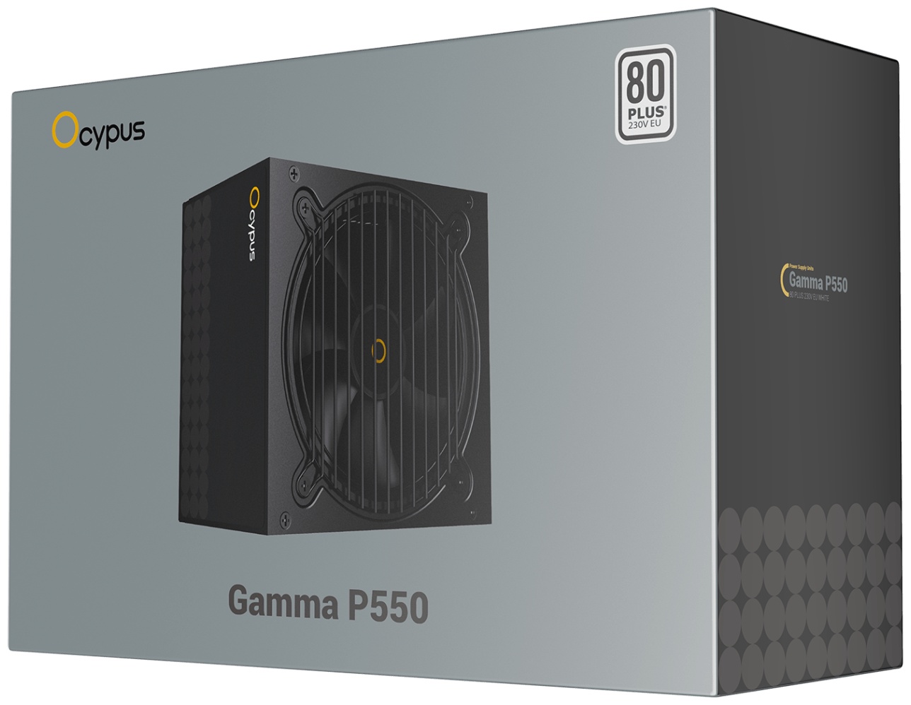 Блок питания Ocypus Gamma P550 Gamma-P550-W1HDBK024X-EU 550 Вт