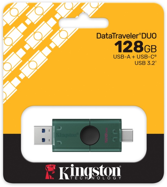 USB Flash карта Kingston DTDEG2/128GB 128 Гб черный
