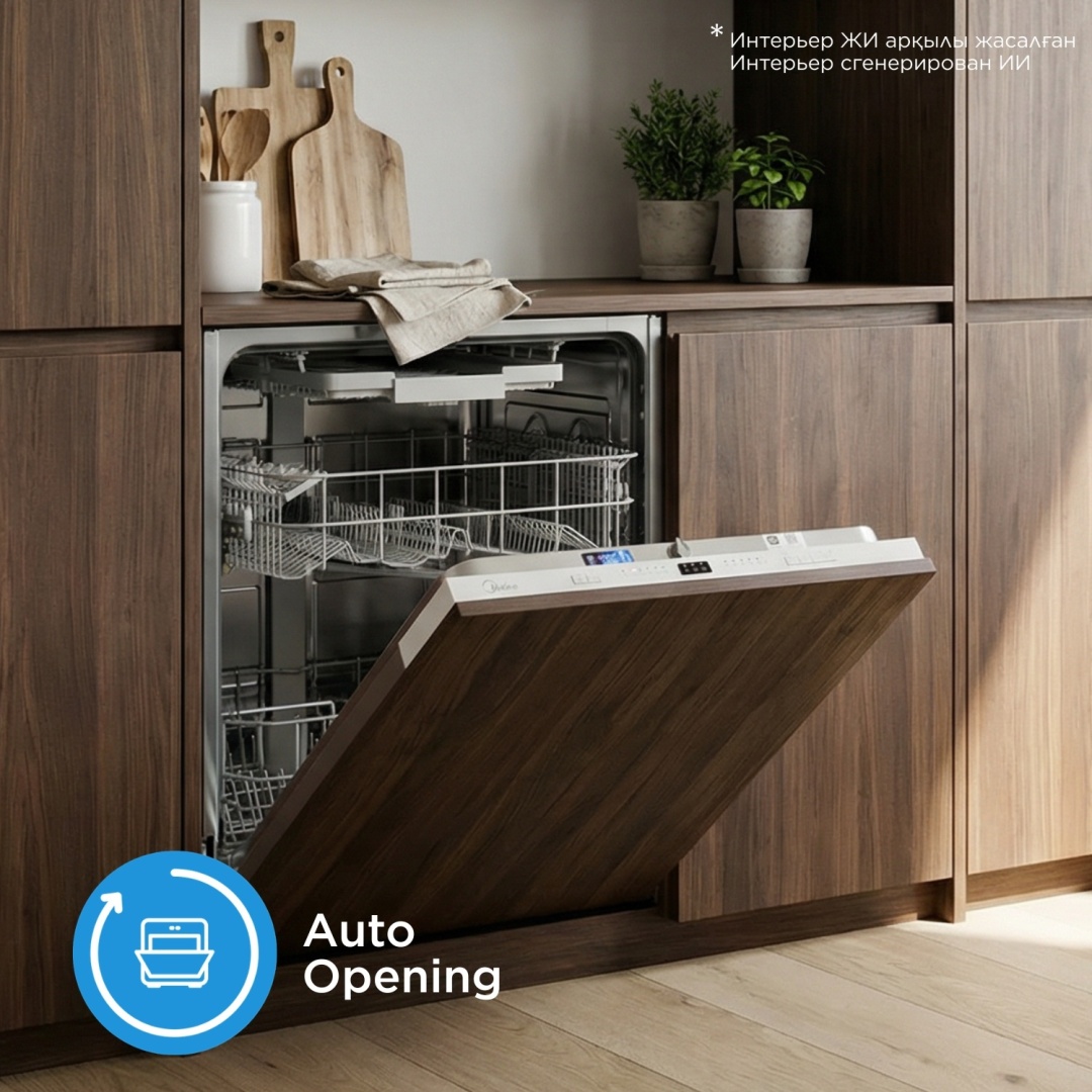 Посудомоечная машина Midea MID60S070i серый, белый