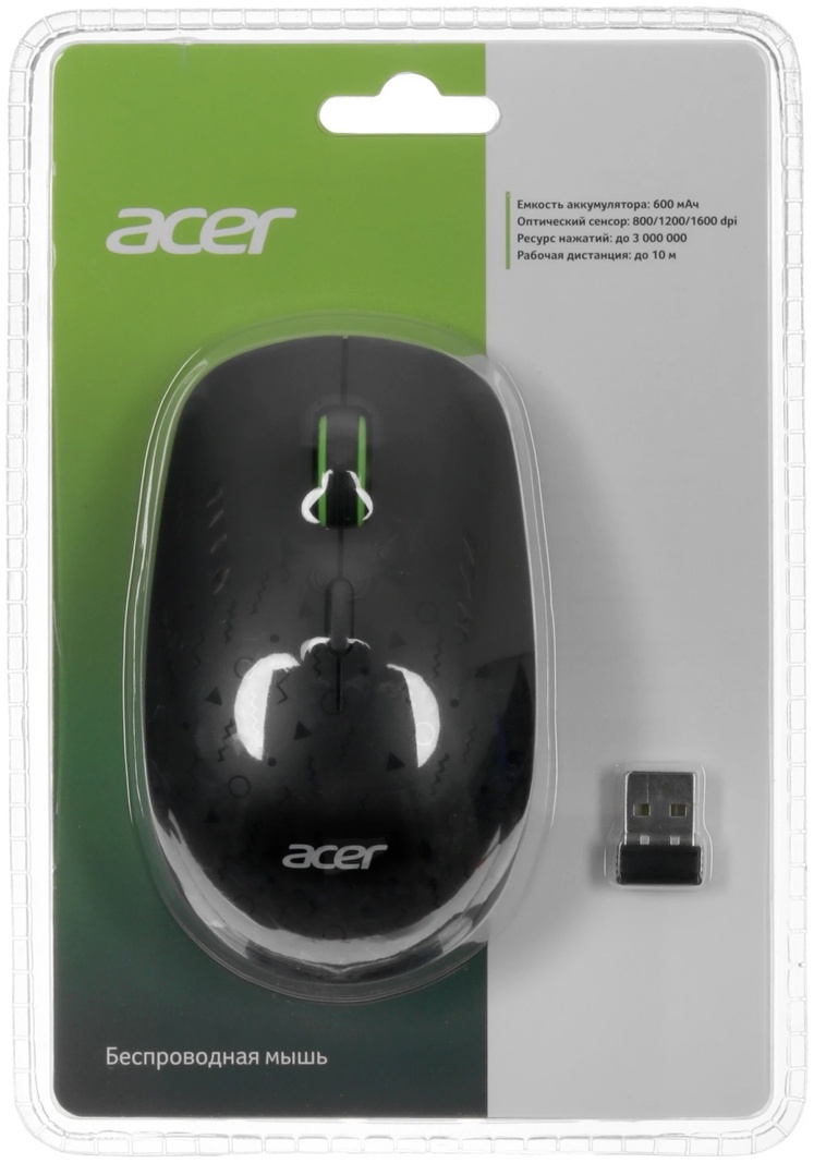 Мышь Acer OMR307 (ZL.MCECC.022) черный