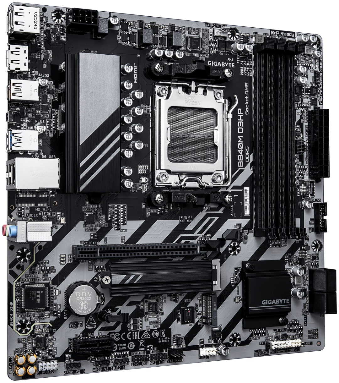 Материнская плата GIGABYTE B840M D3HP