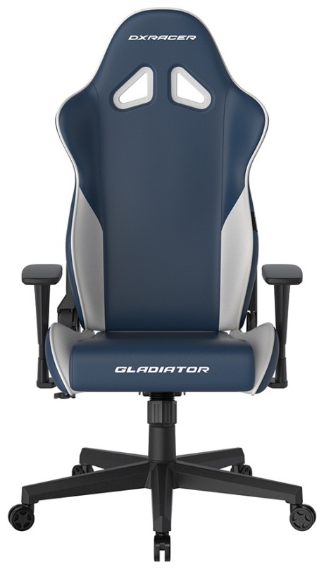 Компьютерное кресло DXRacer Gladiator GC/LGN23LTCLTA/IW, белый, синий
