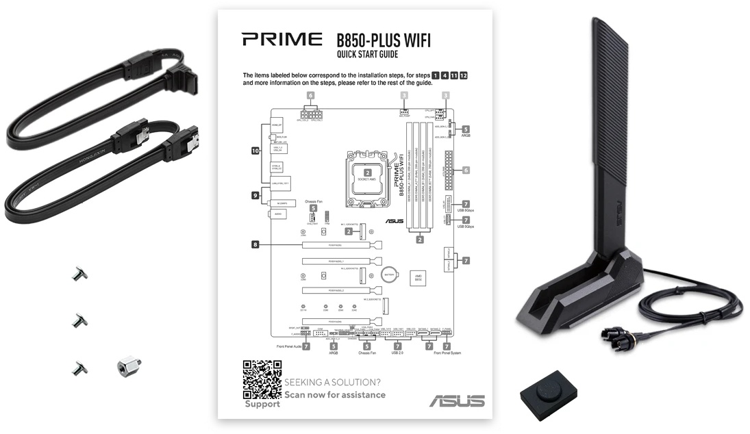 Материнская плата ASUS PRIME B850-PLUS WIFI