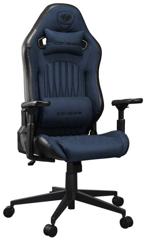 Игровое кресло COUGAR Explore Navy Blue F, синий