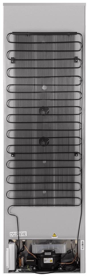 Холодильник MAUNFELD MBL177SWGR Inverter белый