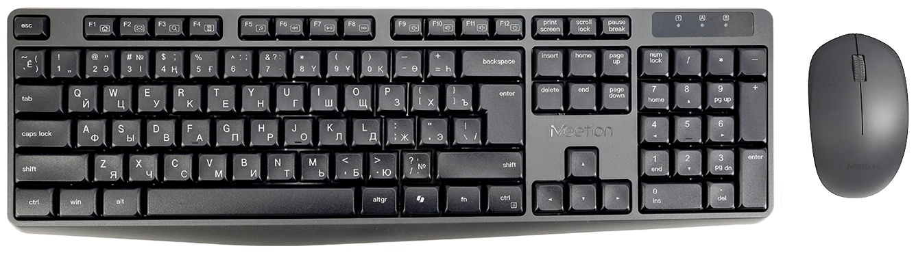 Клавиатура MeeTion MT-CW235 Black черный