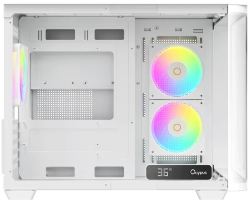 Корпус Ocypus Iota C50 Curve ARGB White, Iota-C50-WHD300CD-GL белый