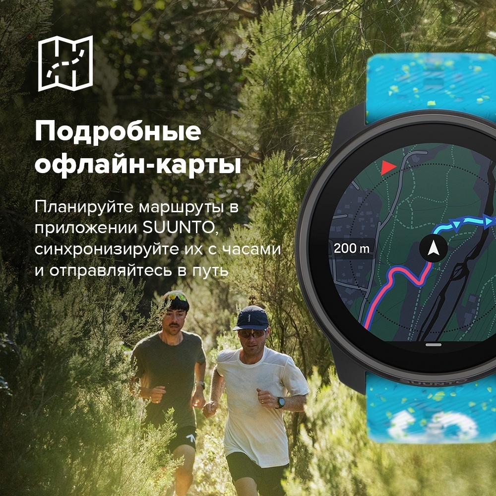 Смарт-часы Suunto Race S 45 мм черный-черный