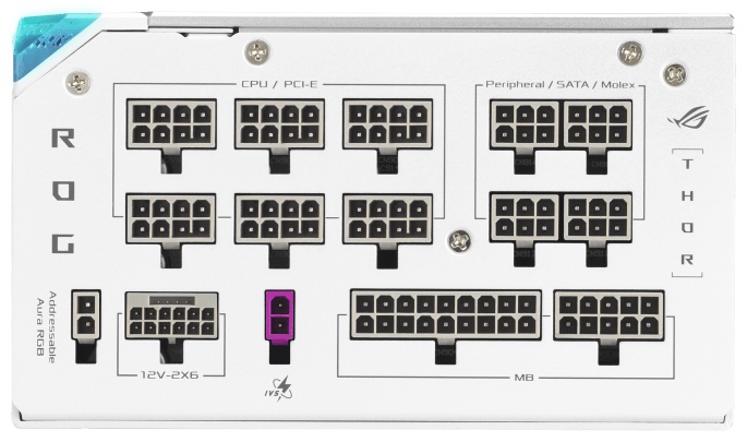 Блок питания ASUS ROG-THOR-1200P3-WHITE-GAMING 1200 Вт