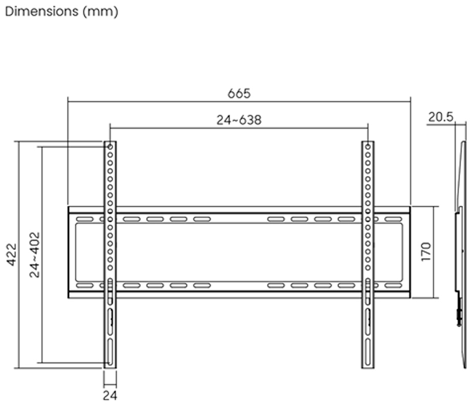 Кронштейн ARG KL22G-64F