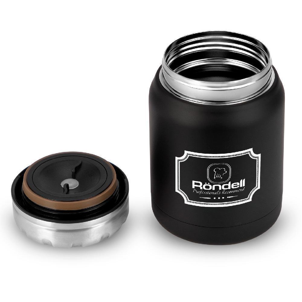 Термос для еды Rondell RDS-942 0,5л, черный