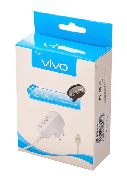 Сетевое зарядное устройство Vivo SZUEK-VO microUSB 1.5A белое