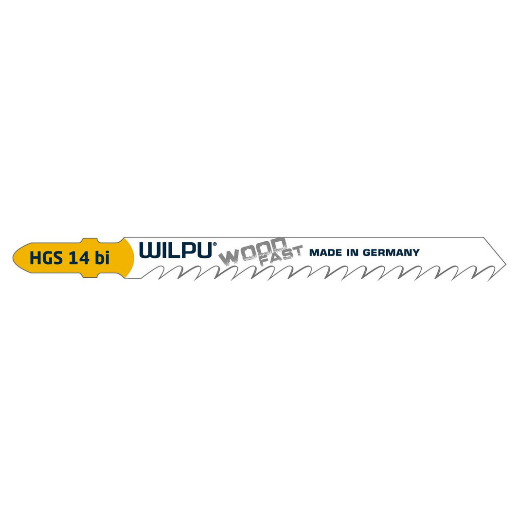 Пилка для лобзика Wilpu HGS 14 bi 236100005 5 шт