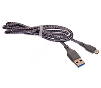 Кабель USB Цветной A934 KUA934-MU microUSB 2A 1 м серый