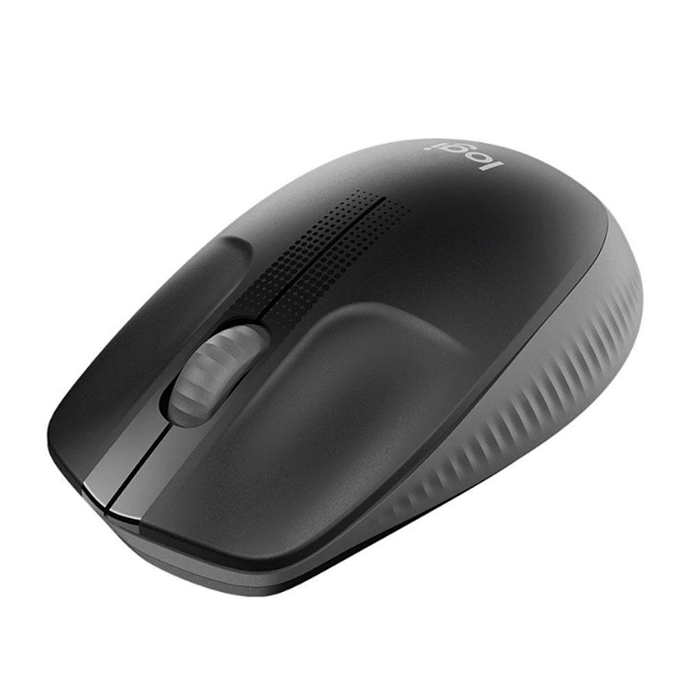 Мышь Logitech  USB M 190, wireless Charcoal