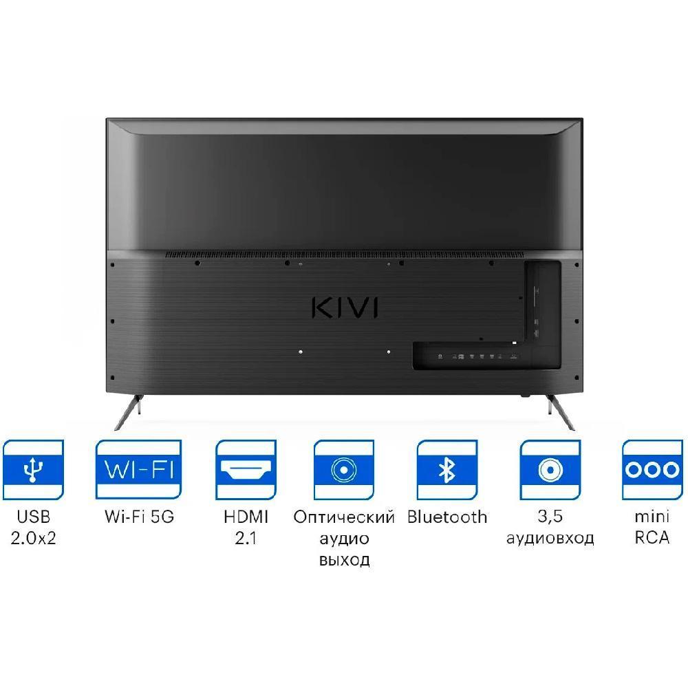 Телевизор LED Kivi 50U750NB smart UHD, черный