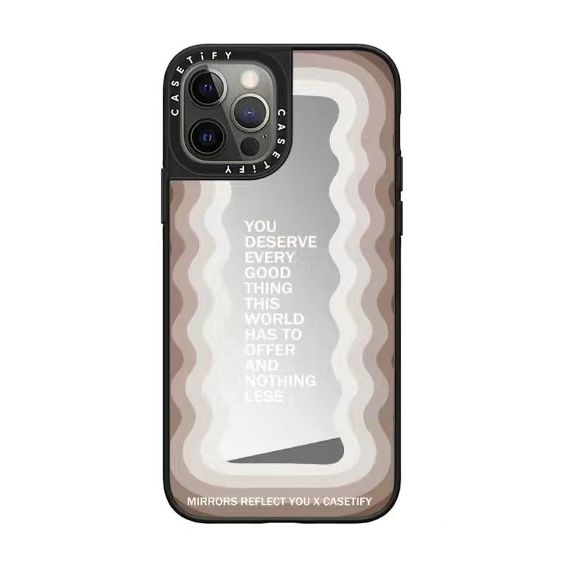 Чехол-накладка &quot;Casetify&quot; Mirror для iPhone 13 Pro (коричневый)