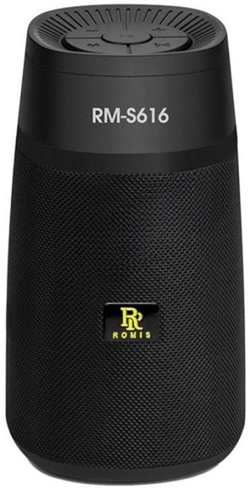 Портативная колонка Romis RM-S616 TWS 1+1 BKRRM-S616 черная