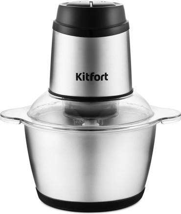 Измельчитель Kitfort КТ-3025 серебристый