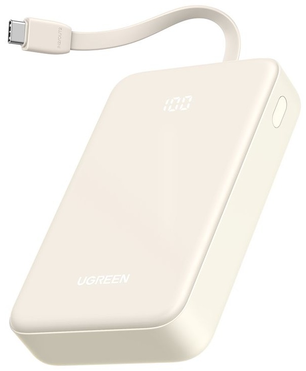 Внешний аккумулятор Ugreen PB521 20000 мАч 30 Вт бежевый