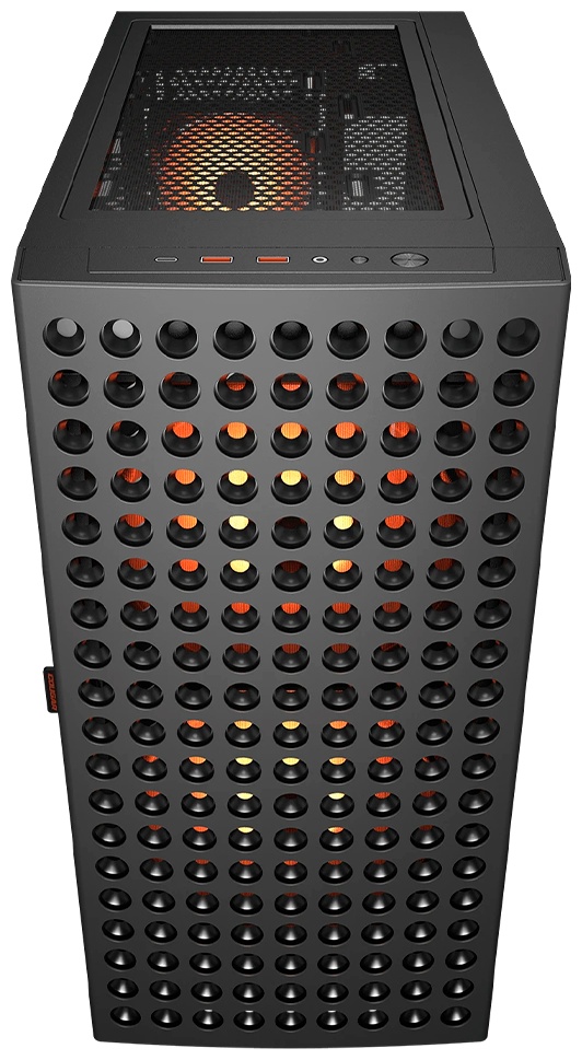 Корпус COUGAR Airface ECO RGB без Б/П черный