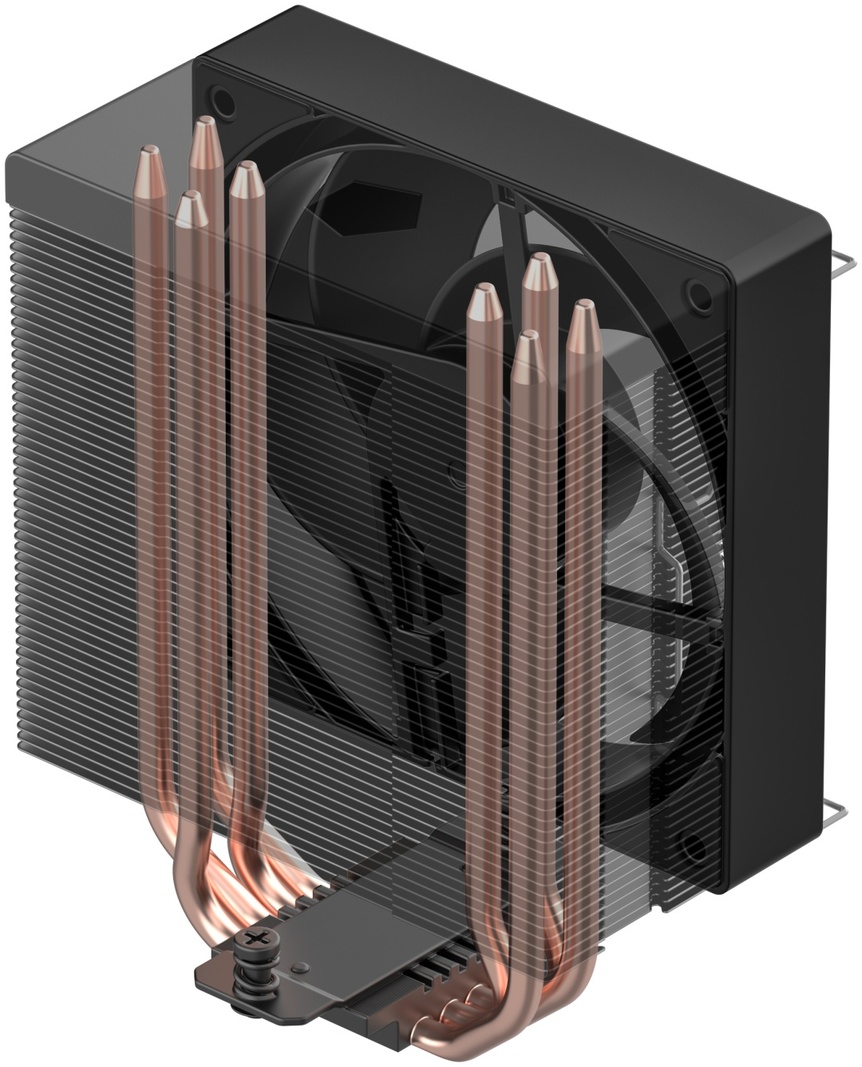 Кулер для процессора ID-Cooling SE-214-XT V2 Black, черный