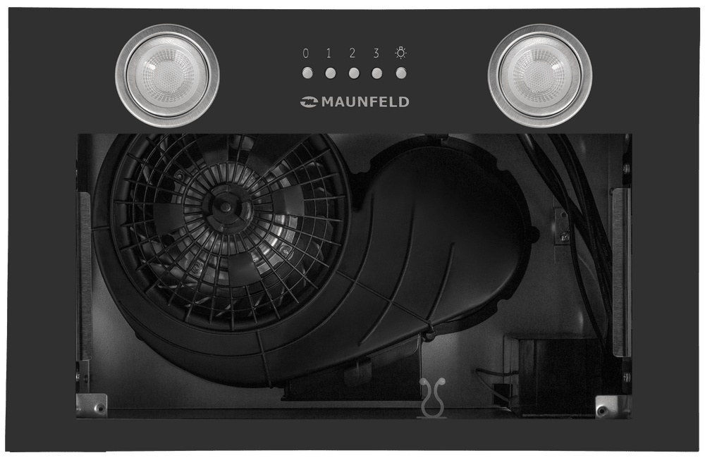 Вытяжка MAUNFELD Bay 45 Push черный