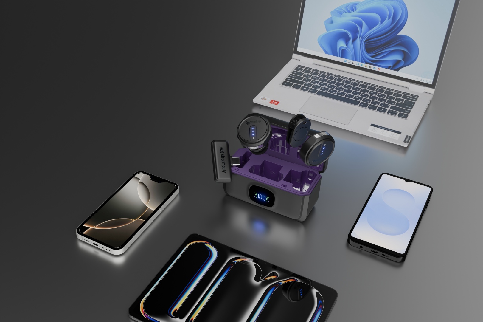 Микрофон Streamplify MIC GO черный