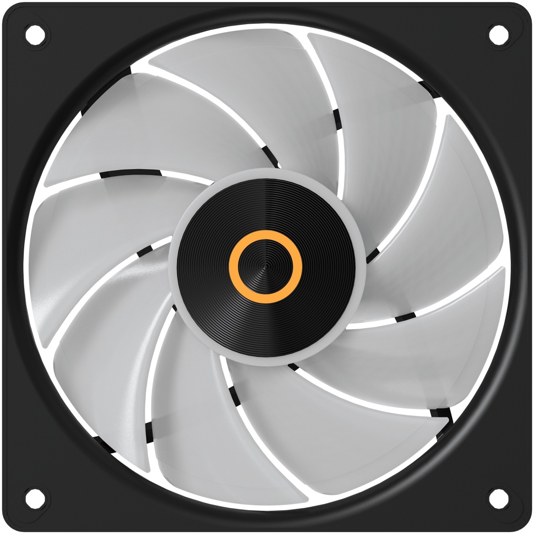 Ocypus Gamma F12 Elite BK ARGB, Gamma-F12-BK1AM00E-GL черный