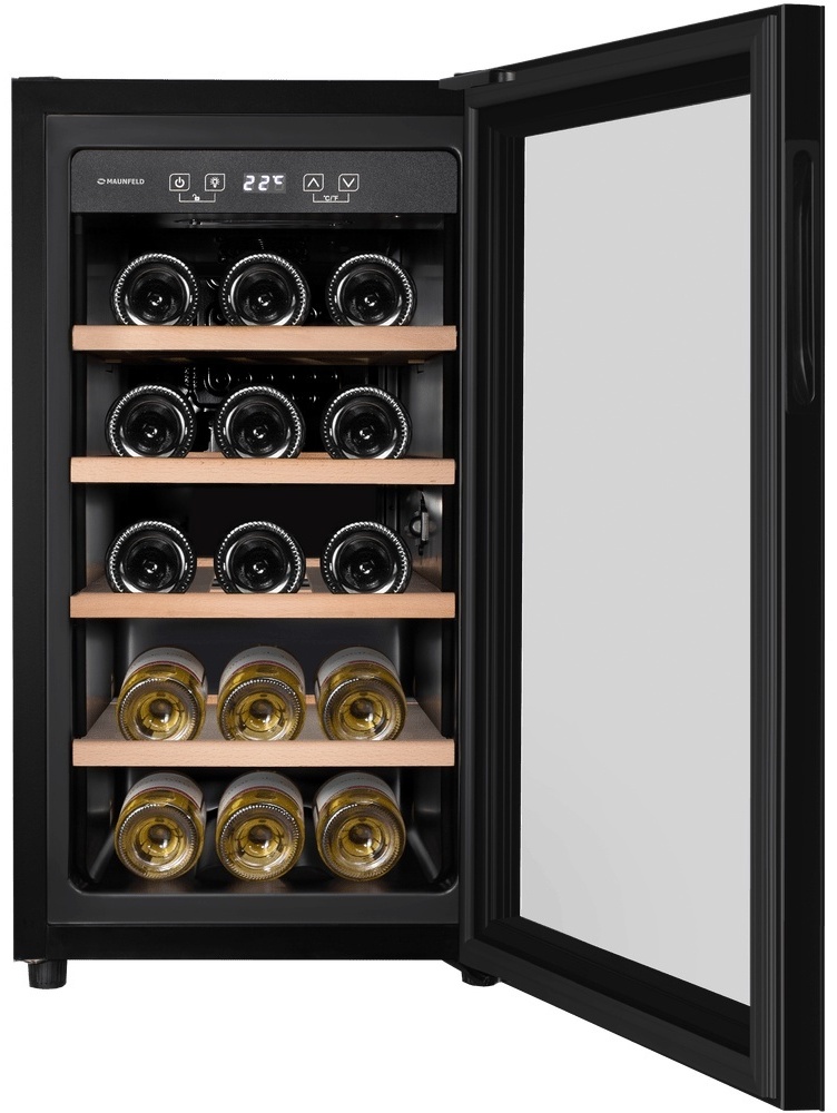 Холодильник MAUNFELD MFWC-52S18 черный