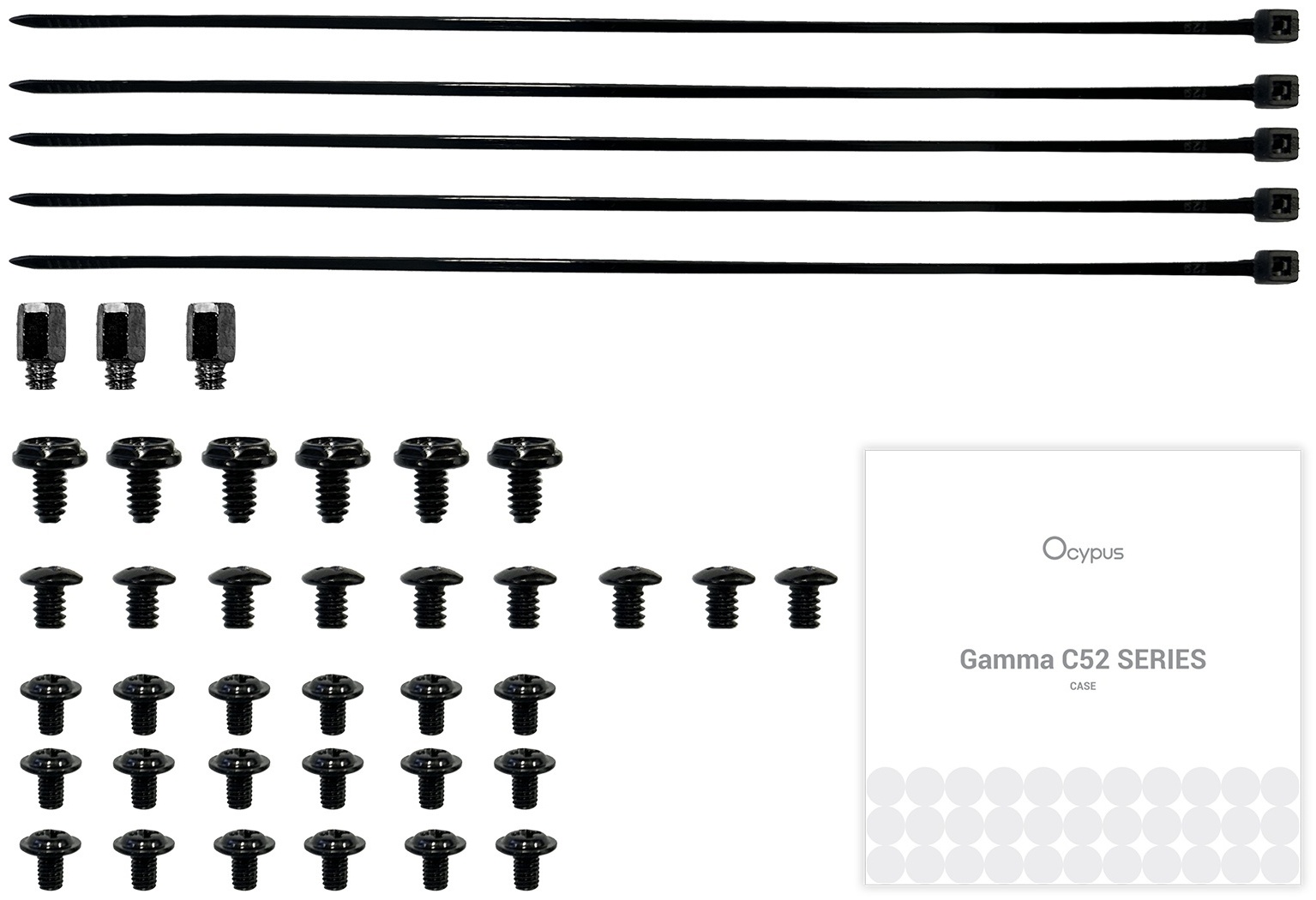 Корпус Ocypus Gamma C52 BK ARGB черный