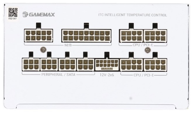 Блок питания Game Max GX PRO 1250G WH 1250 Вт