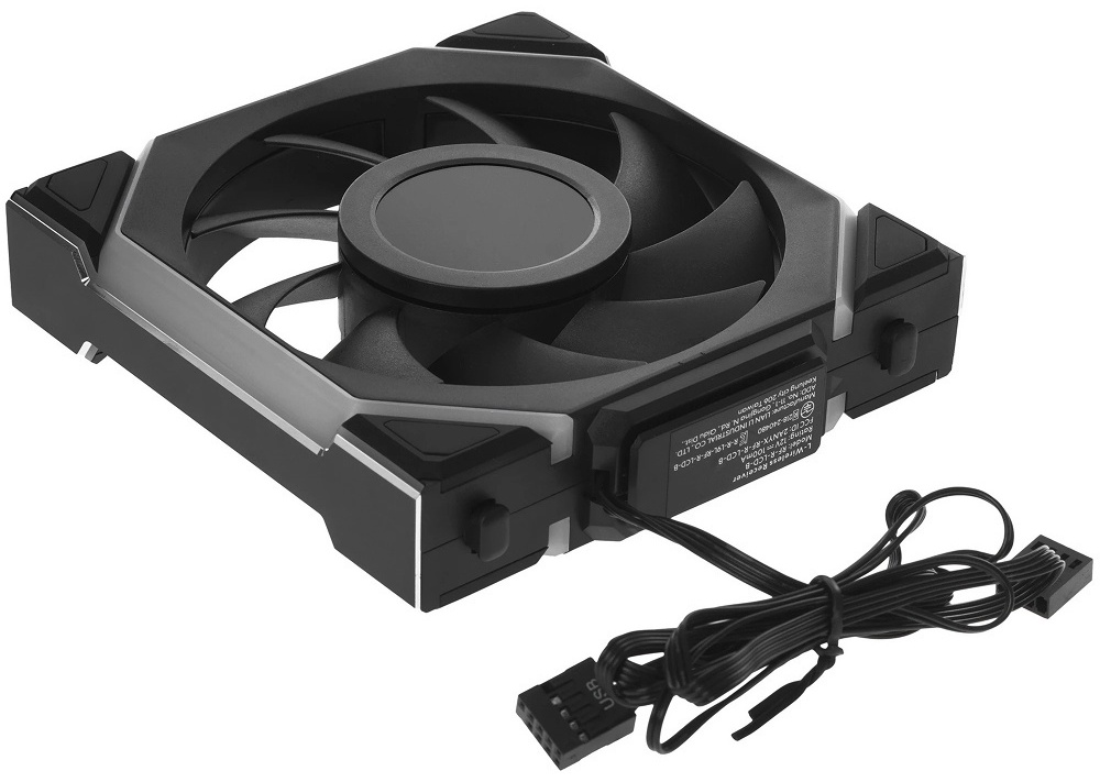 Кулер LIAN LI UNI FAN SL WIRELESS LCD 120mm No controller G99.12SLLCD1W1B.00