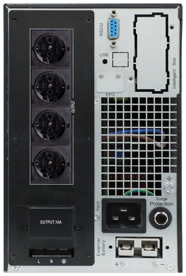 Источник бесперебойного питания SVC PTS-3KLN-LCD