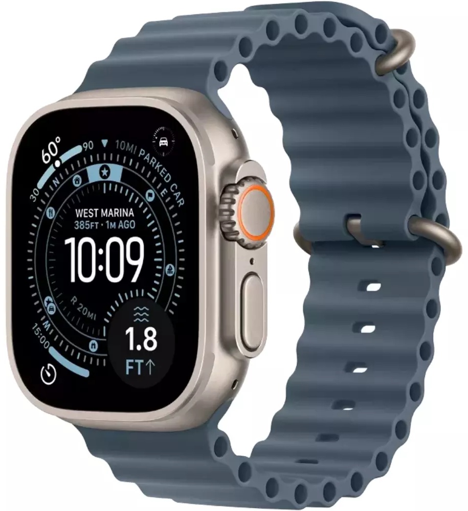 Смарт-часы Apple Watch Ultra 3 2025 GPS + Cellular M 49 мм золотистый-синий