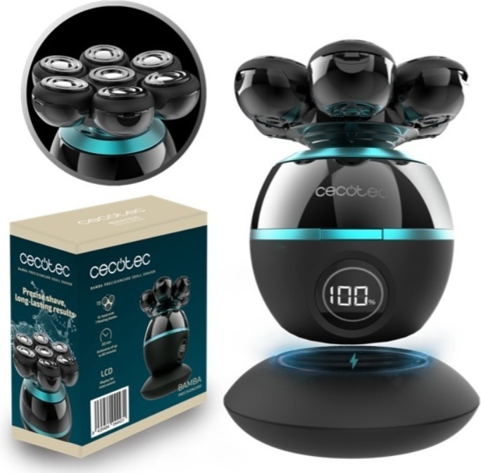 Электробритва Cecotec PrecisionCare Skull Shaver/4443 роторная