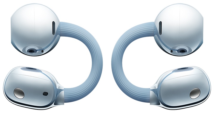 Наушники Huawei FreeClip 2 голубой