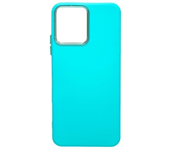 Чехол-накладка &quot;Metal-Silicone case&quot; для Realme C30 (4G) (мятный)