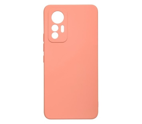 Чехол-накладка Silicone cover New для Xiaomi 12 Lite (розовый)