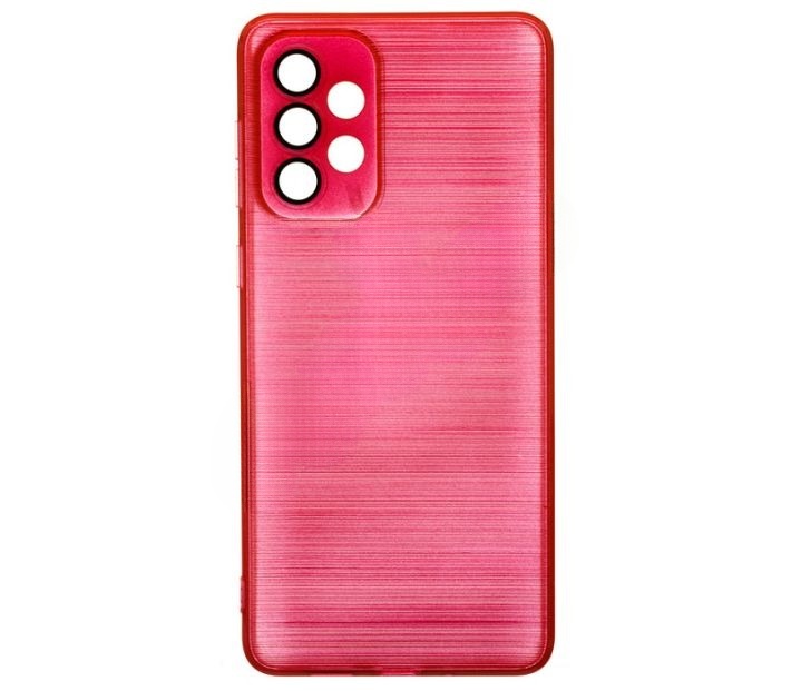 Чехол накладка \&quot;Candy\&quot;с защитой камеры для Samsung Galaxy A73 (красный)