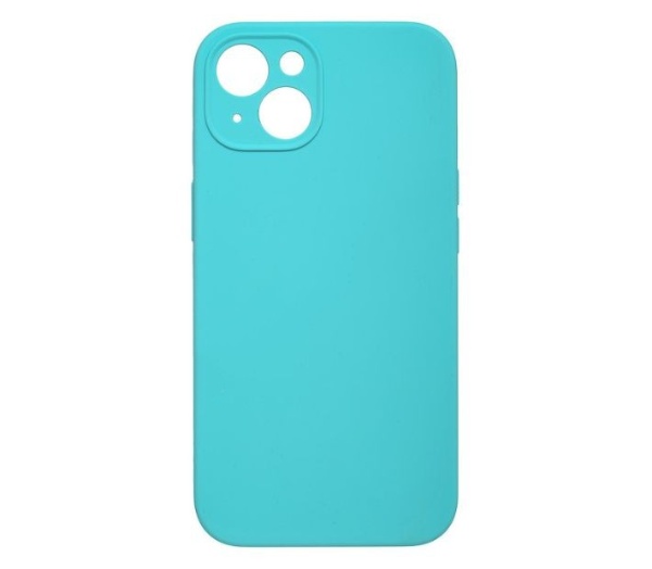 Чехол-накладка Silicone case \&quot;360 Protect\&quot; с защитой камеры для iPhone 13 (мятный)