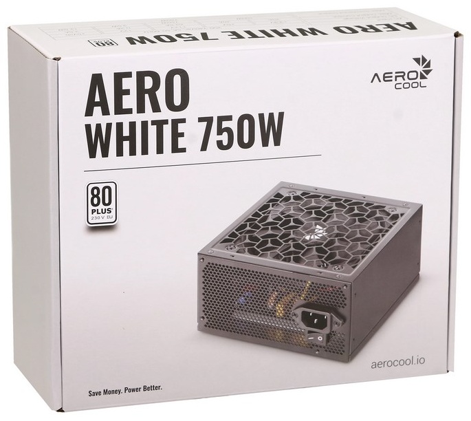 Блок питания AeroCool AERO WHITE 750W 750 Вт