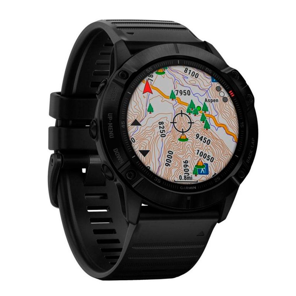 Смарт часы Garmin Fenix 6X Pro Black with Black Band